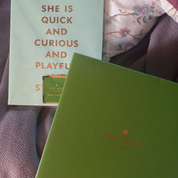 NWT Kate Spade Notebook and Tea cup/mug Set - Picture 3 of 6